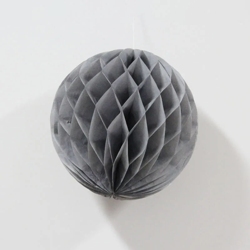 1pc10/15/20/25/30cm Decorative Paper Honeycomb Ball Pastel Flower Wedding Kid Birthday Party Decoration Baby Shower Supplies