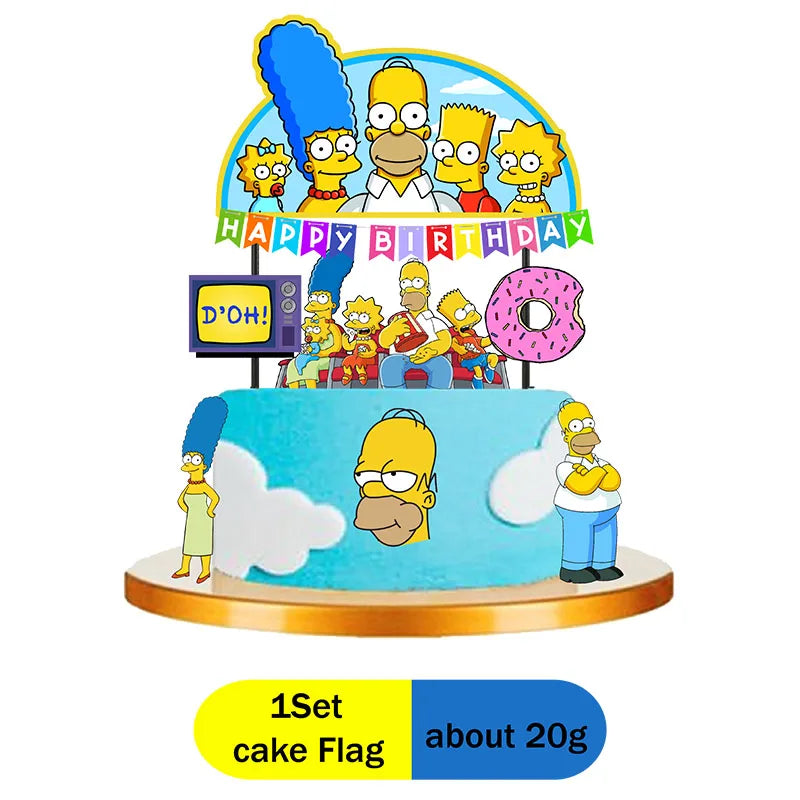 Birthday Party Decorations Disposable Tableware Set Paper Plate Banner Tablecloth Balloon Kids Adult Party Supplies