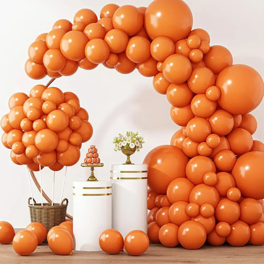 Metallic Gold Latex Balloons Multi Sizes  Balloon Arch Kit for Birthday Party Graduation Baby Shower