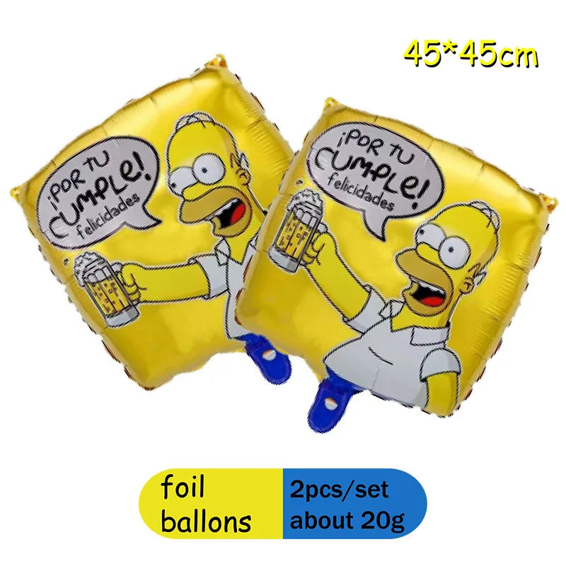 Birthday Party Decorations Disposable Tableware Set Paper Plate Banner Tablecloth Balloon Kids Adult Party Supplies