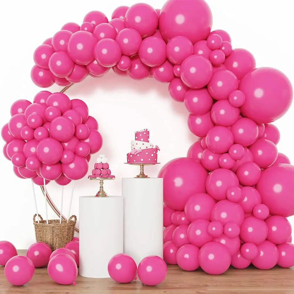 Metallic Gold Latex Balloons Multi Sizes  Balloon Arch Kit for Birthday Party Graduation Baby Shower